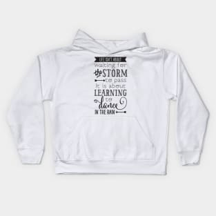 motivation design Kids Hoodie